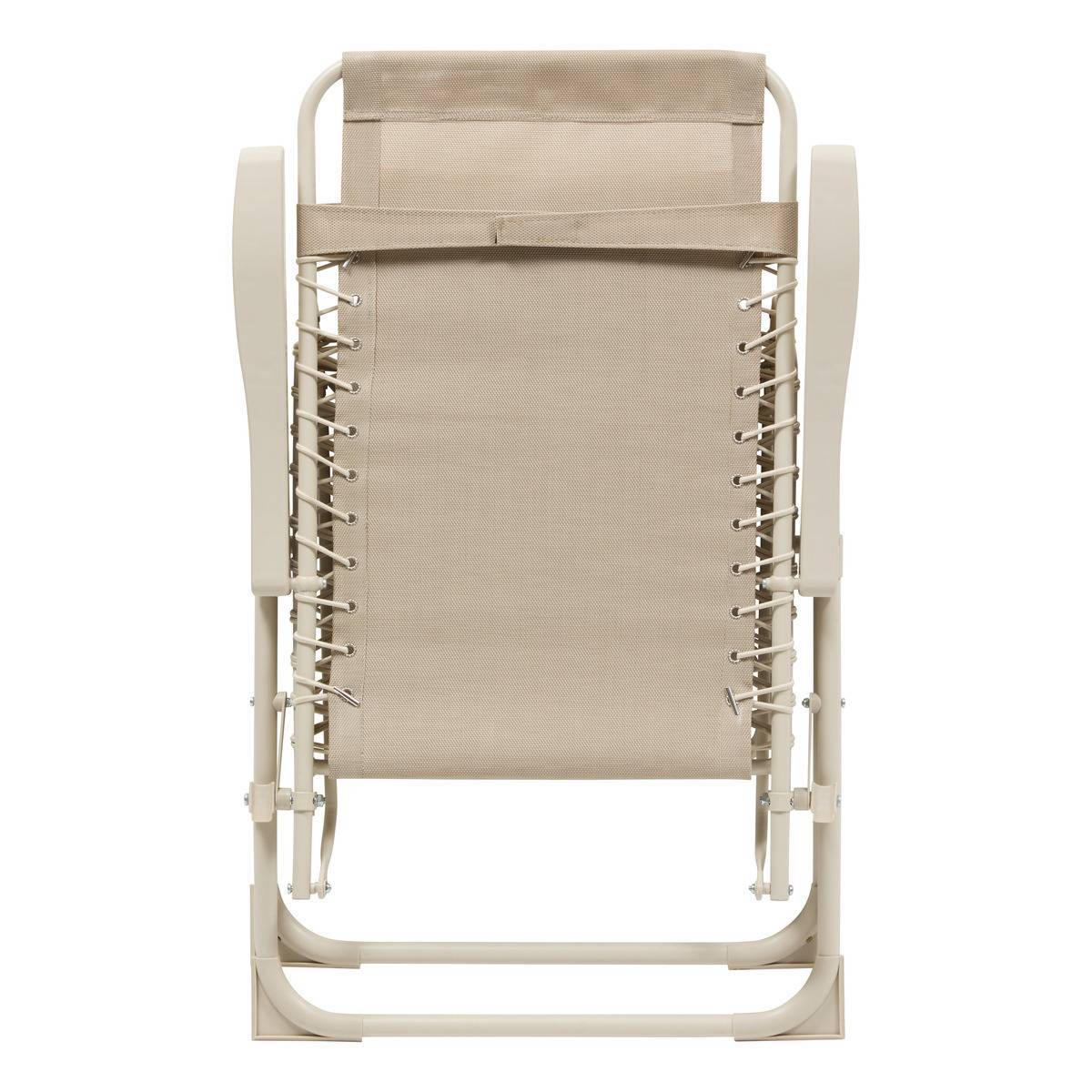 Hesperide - Fauteuil de jardin Silos beige lin Hespéride - Image 5
