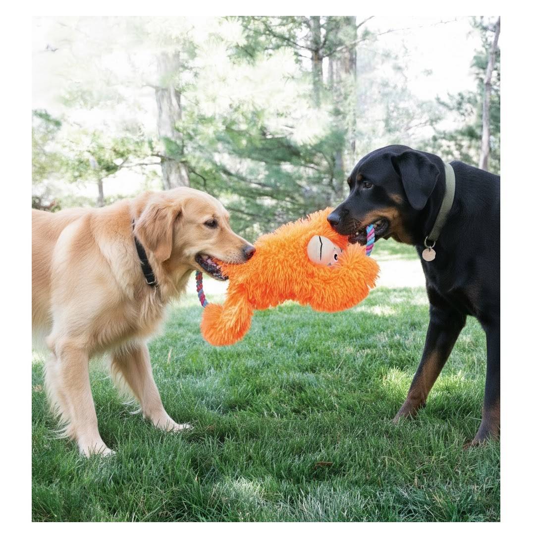 Eden - Jeu pour chien Tuggz Singe Orange - Image 5