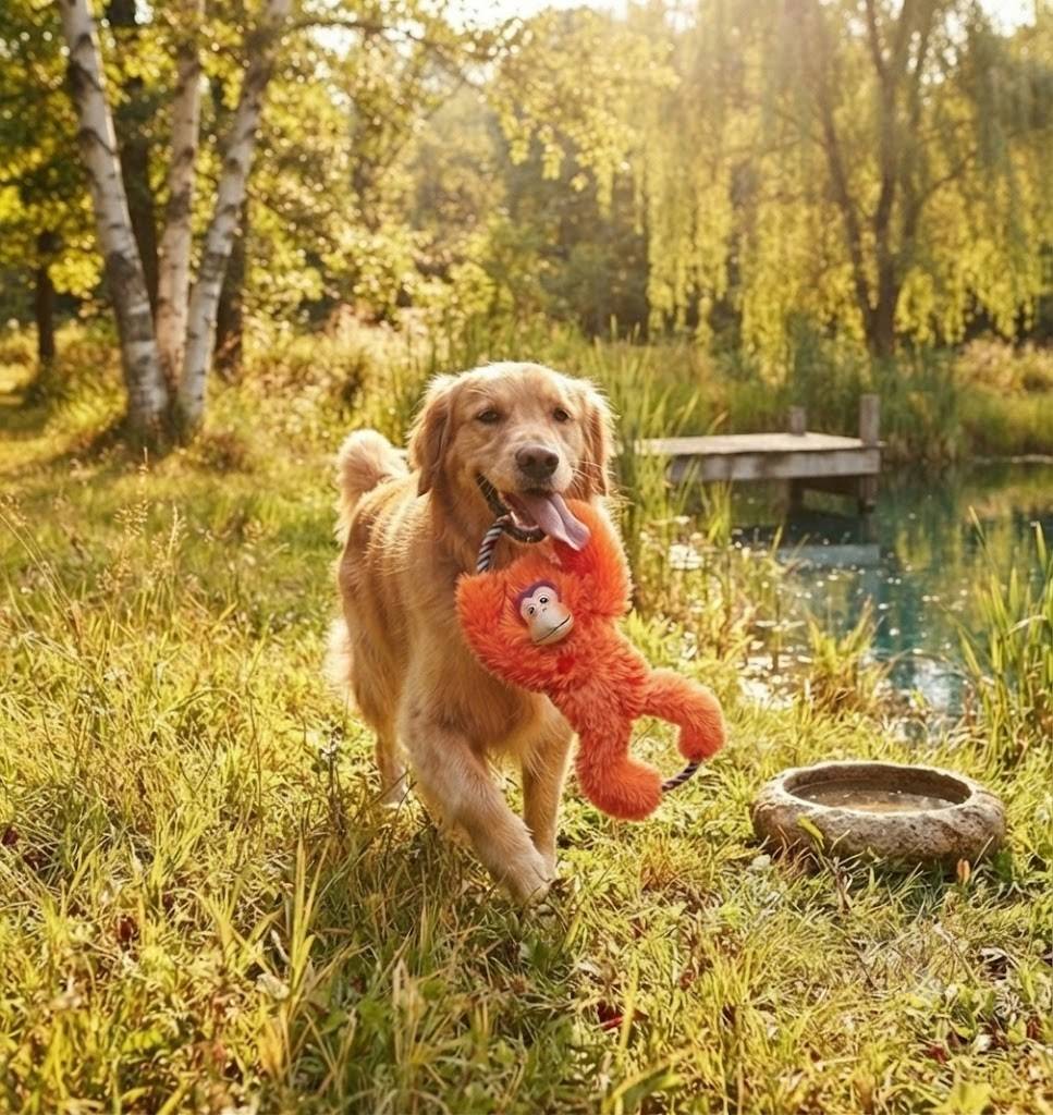 Eden - Jeu pour chien Tuggz Singe Orange - Image 4