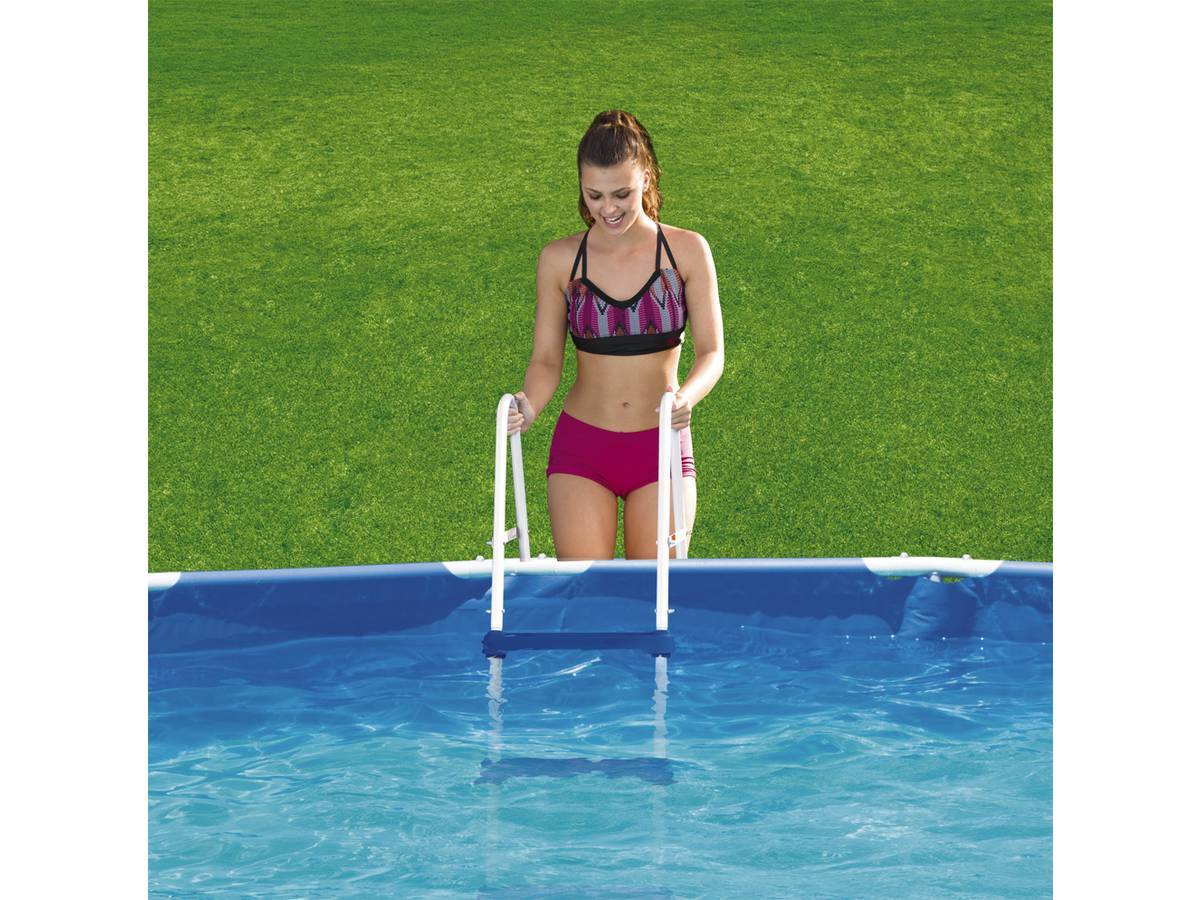Echelle Piscine - Hauteur 1,07 M -habitat Et Jardin - Image 2