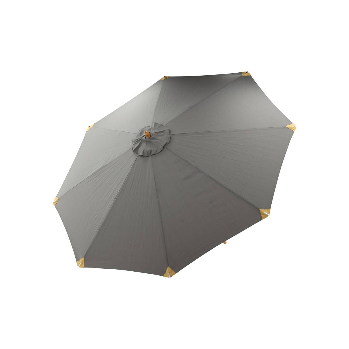 Parasol Inclinable en Bois "Nypo" 330cm Gris - Image 4