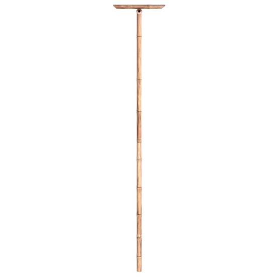 Pergola Bambou Jardin Support Plantes Grimpantes Style Rustique 385x40x205cm - ComfortXL Outdoor Living - Image 5