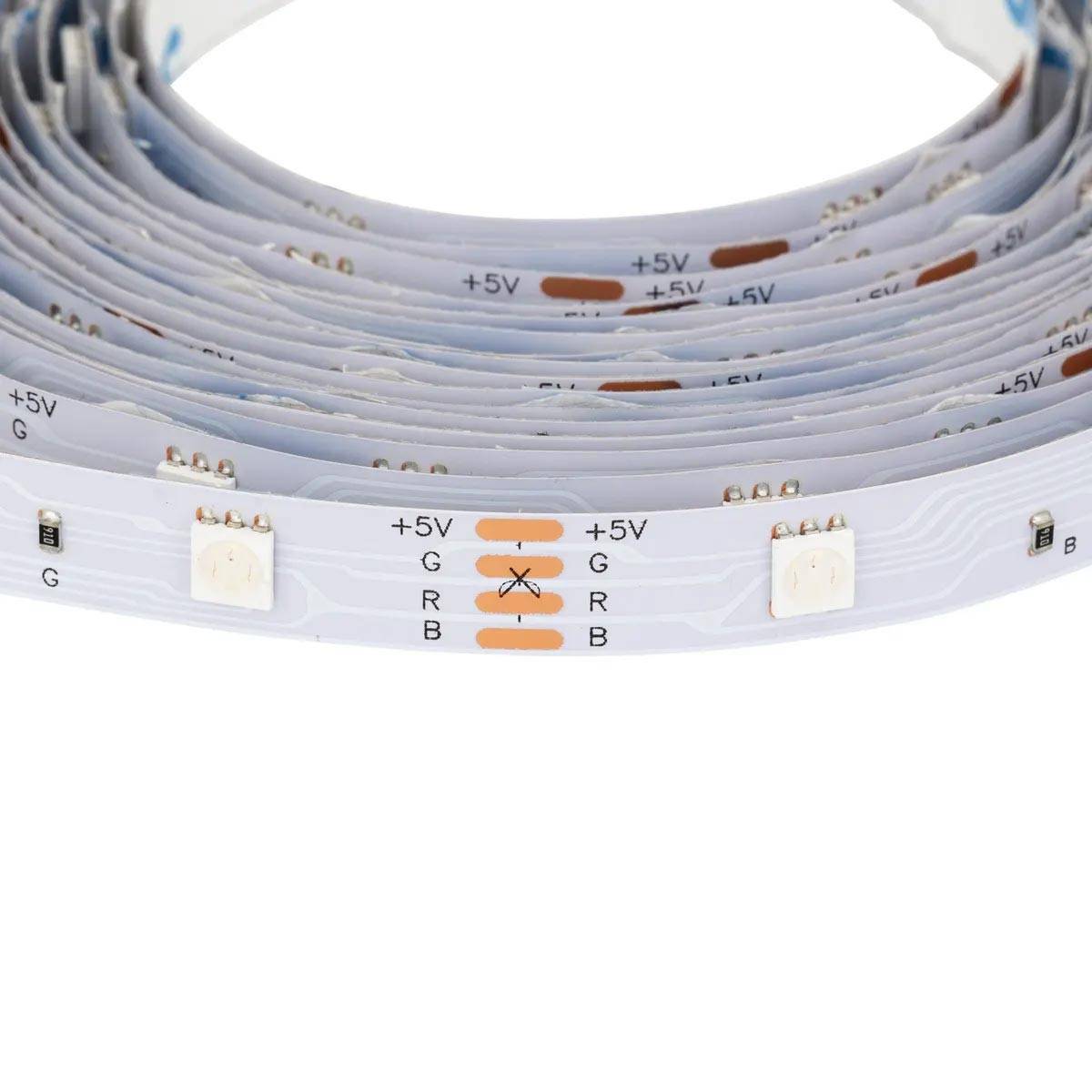 Ruban LED à Pile "Lumière" 5m Multicolore - Image 2