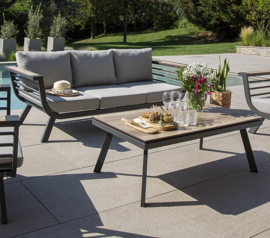 Salon de jardin en aluminium 5 places CARMEL - Image 3