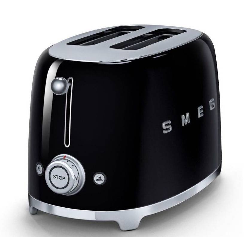 Toaster 2 tranches noir Années 50 - Image 2