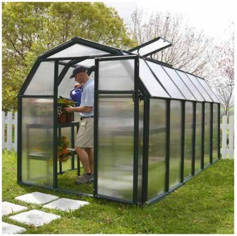 Canopia - Serre de jardin en polycarbonate Rion Eco Grow 7,90 m², Ancrage au sol Oui - Image 2