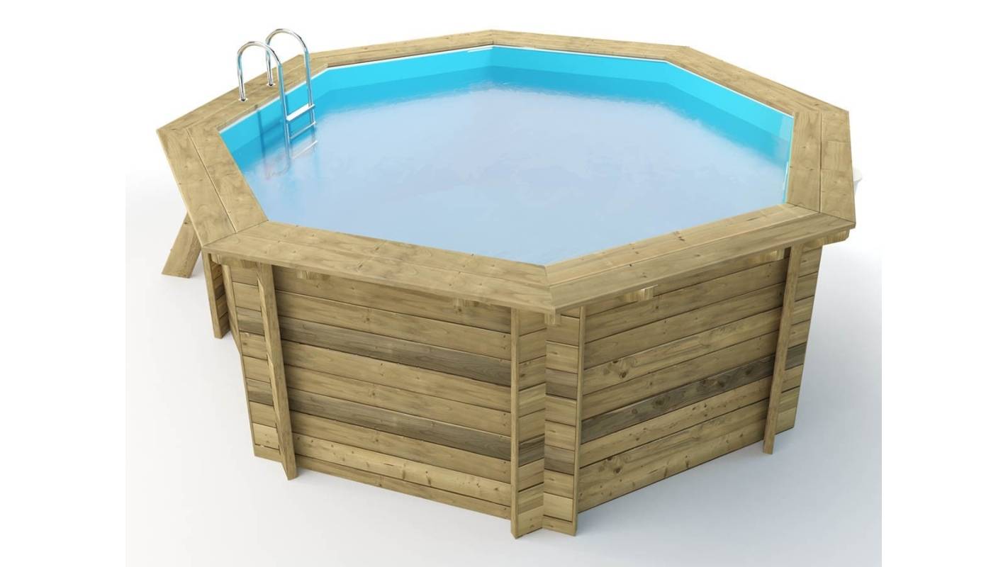 Altanka - Piscine en bois 4,71x4,72 - H.1,20 m - avec filtration - BAS753OSP - Image 10