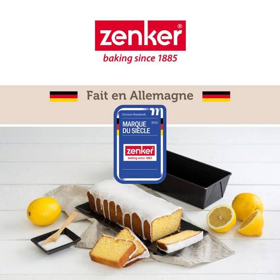 Set pâtisserie avec moule à pain 31 cm, 2 bols à mixer, verre mesureur et spatule Zenker - Image 8