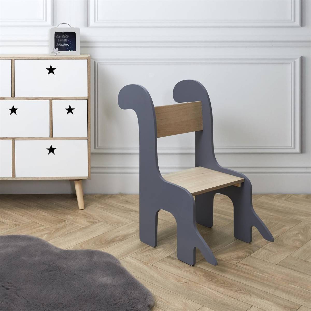 The Home Deco Kids - Chaise enfant en bois Animal Dino - Image 6