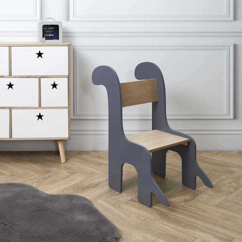 The Home Deco Kids - Chaise enfant en bois Animal Dino - Image 2