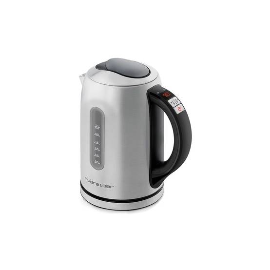 Bouilloire sans fil 1.5l 2200w inox/noir BBT460 Riviera & Bar - Image 1