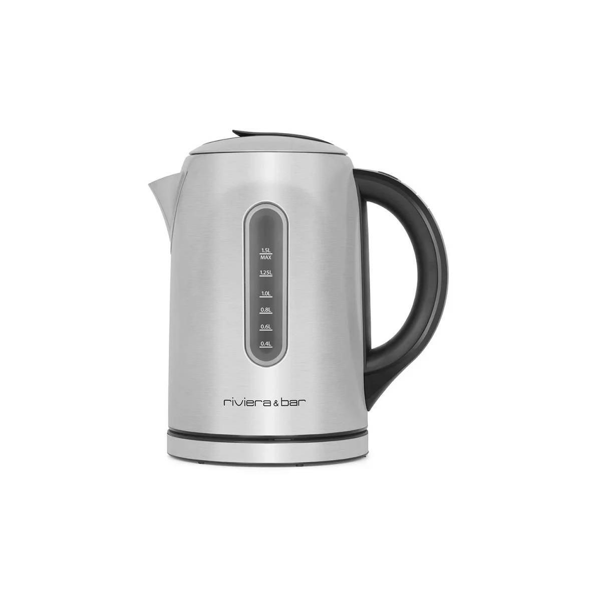 Bouilloire sans fil 1.5l 2200w inox/noir BBT460 Riviera & Bar - Image 3