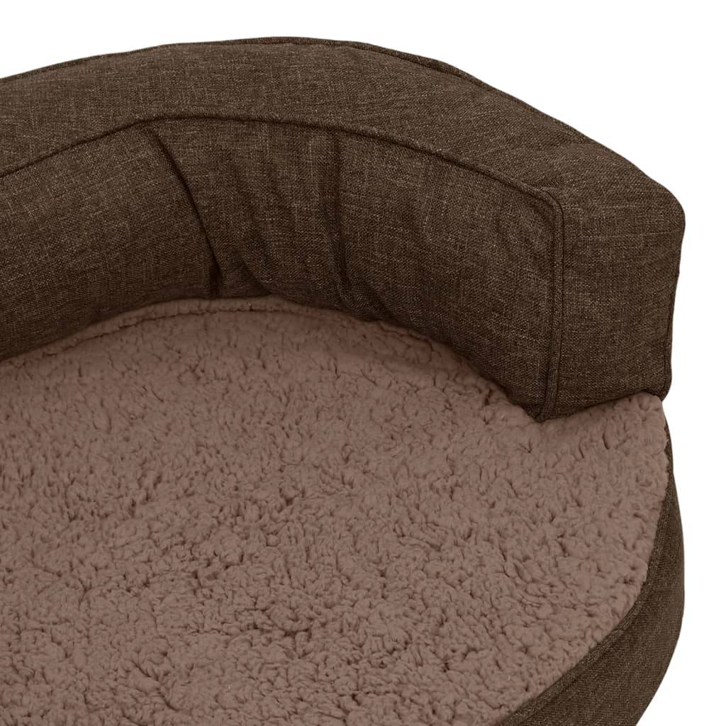 Vidaxl - Matelas de lit ergonomique de chien 60x42 cm Polaire aspect lin vidaXL 171304 - Image 8