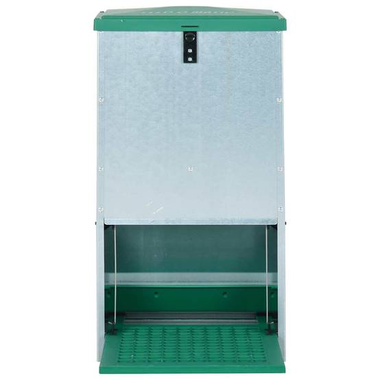 ComfortXL - Distributeur Automatique Volaille Zingué Anti-Rat 20kg Vert - ComfortXL Outdoor Living - Image 3