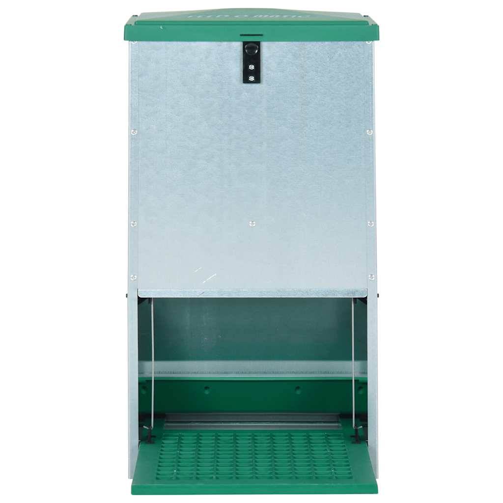 ComfortXL - Distributeur Automatique Volaille Zingué Anti-Rat 20kg Vert - ComfortXL Outdoor Living - Image 3