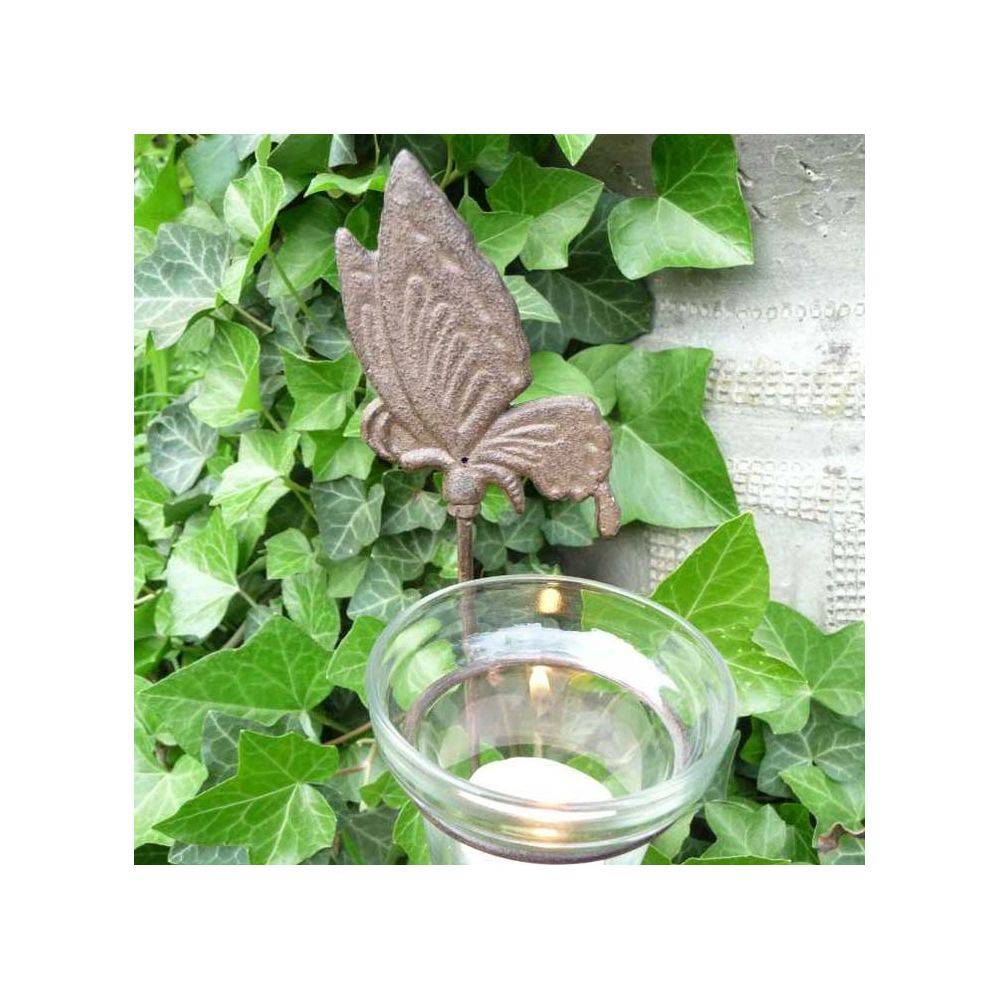 Esschert Design - Photophores de jardin sur pique (Lot de 4) - Image 2