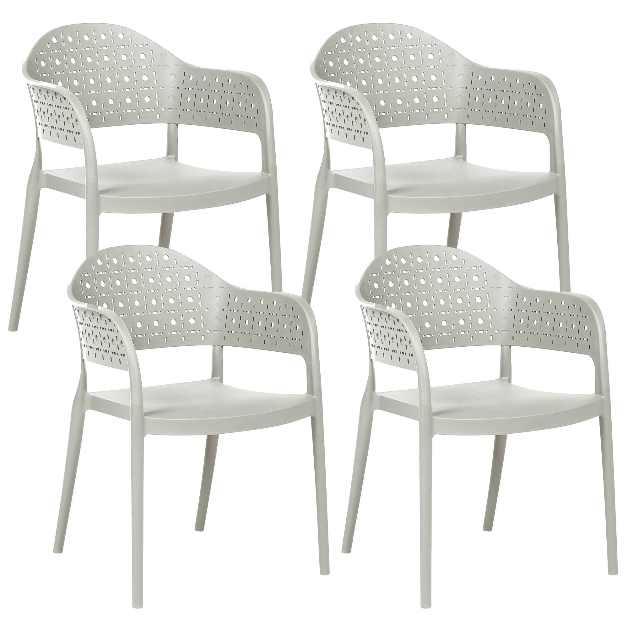 Chaise de salle à manger Polypropylène Vert clair NARINO - Beliani - Image 1