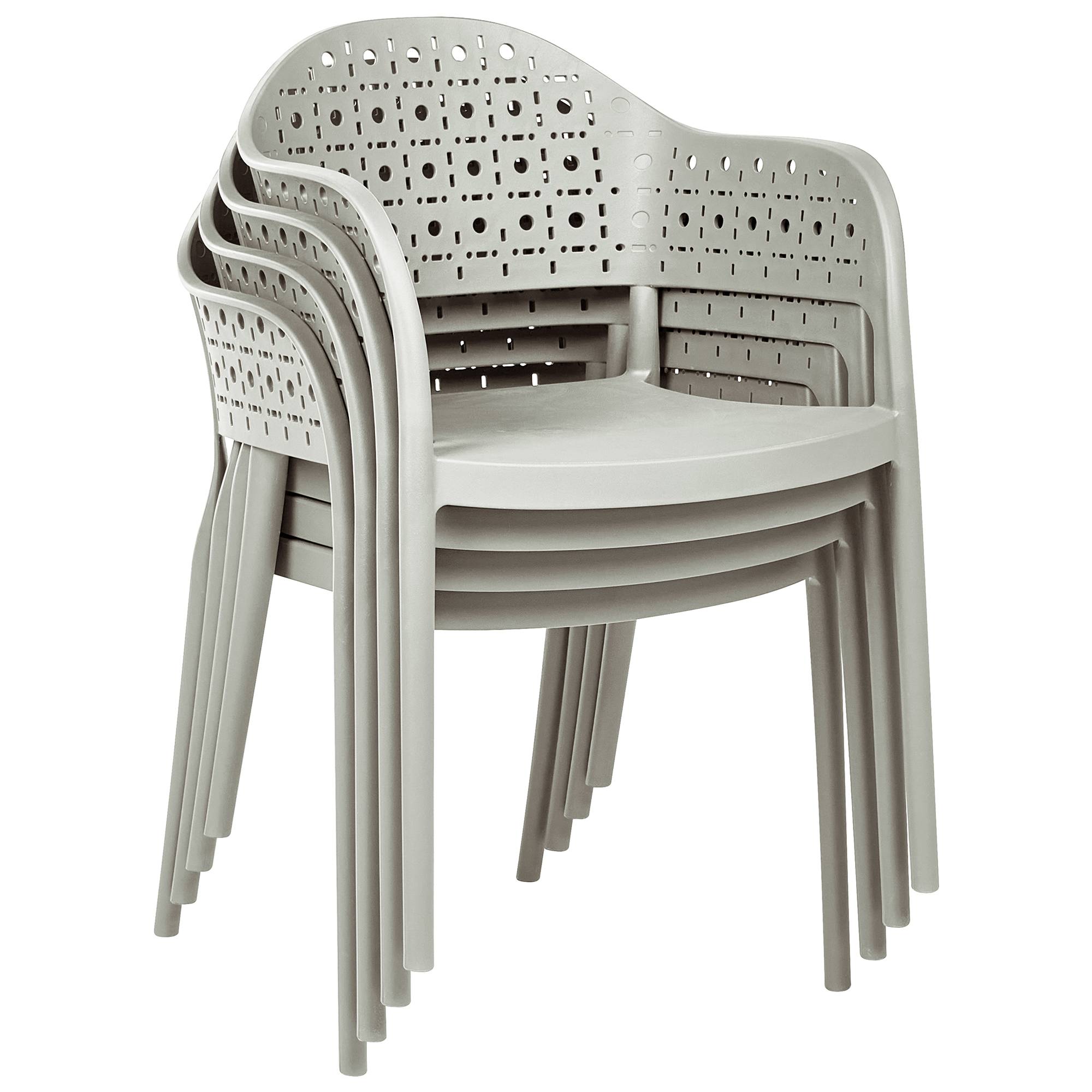 Chaise de salle à manger Polypropylène Vert clair NARINO - Beliani - Image 6