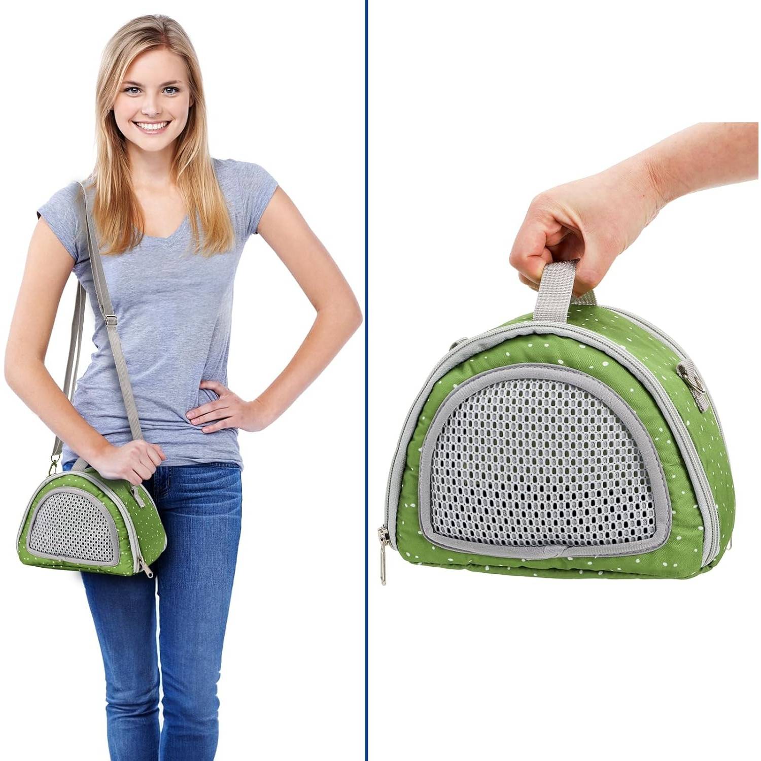 DtopbuyAge - Sac à Dos Portable pour Hamster - Respirant et Léger DtopbuyAge - Image 4