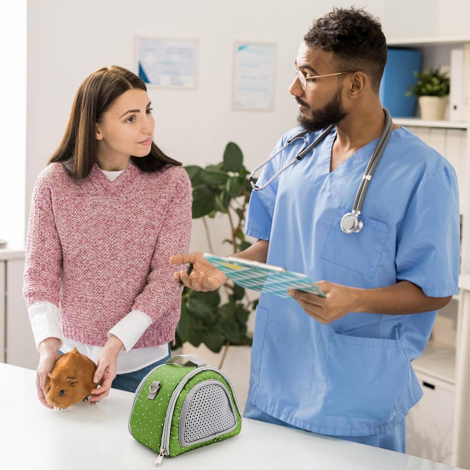 DtopbuyAge - Sac à Dos Portable pour Hamster - Respirant et Léger DtopbuyAge - Image 5