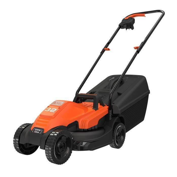 Black & Decker - Tondeuse électrique filaire - BLACK&DECKER - BEMW451-QS - 1200W - 32cm de coupe