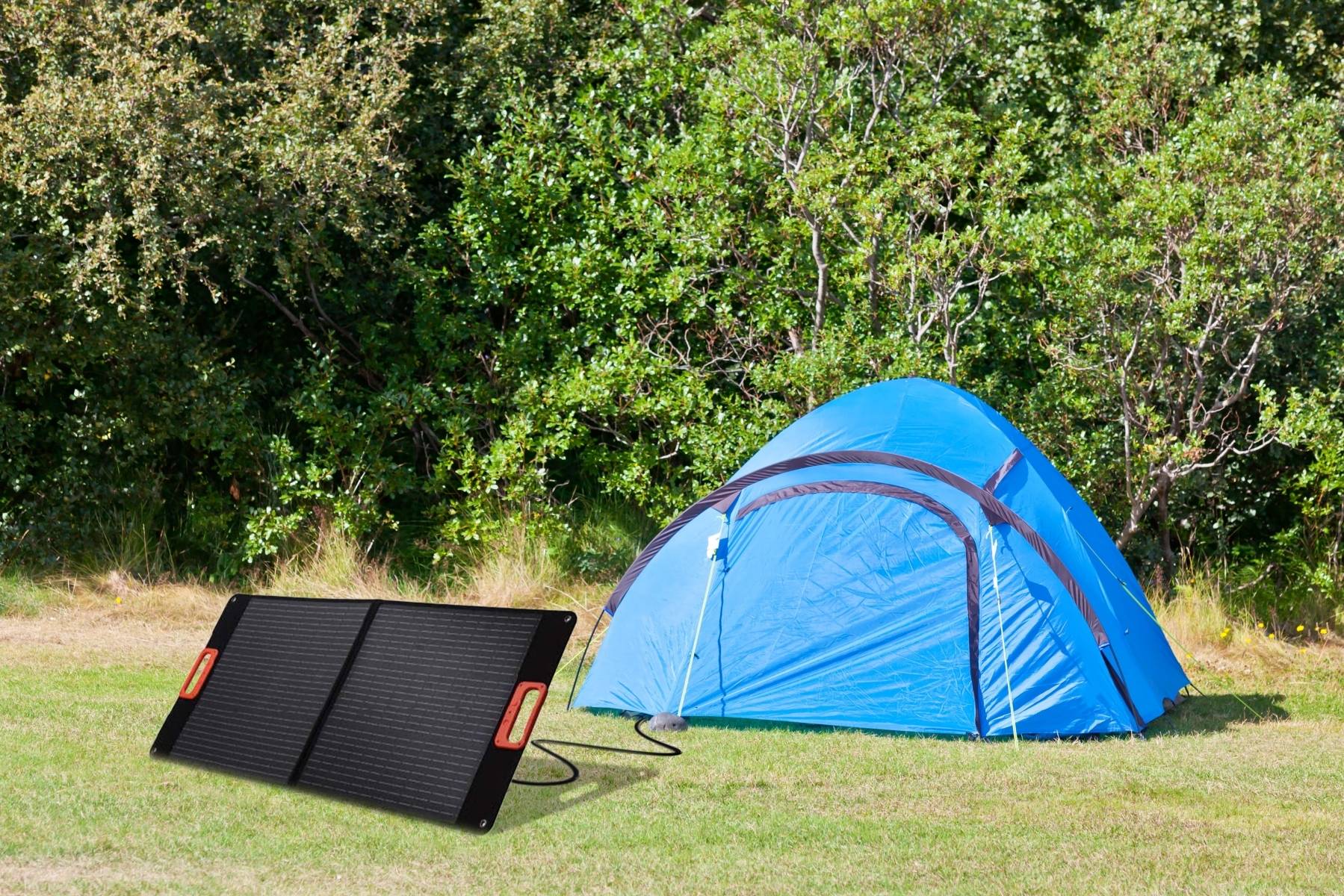 TECHNAXX-PANNEAU SOLAIRE PLIABLE TRANSPORTABLE 100W - Image 2