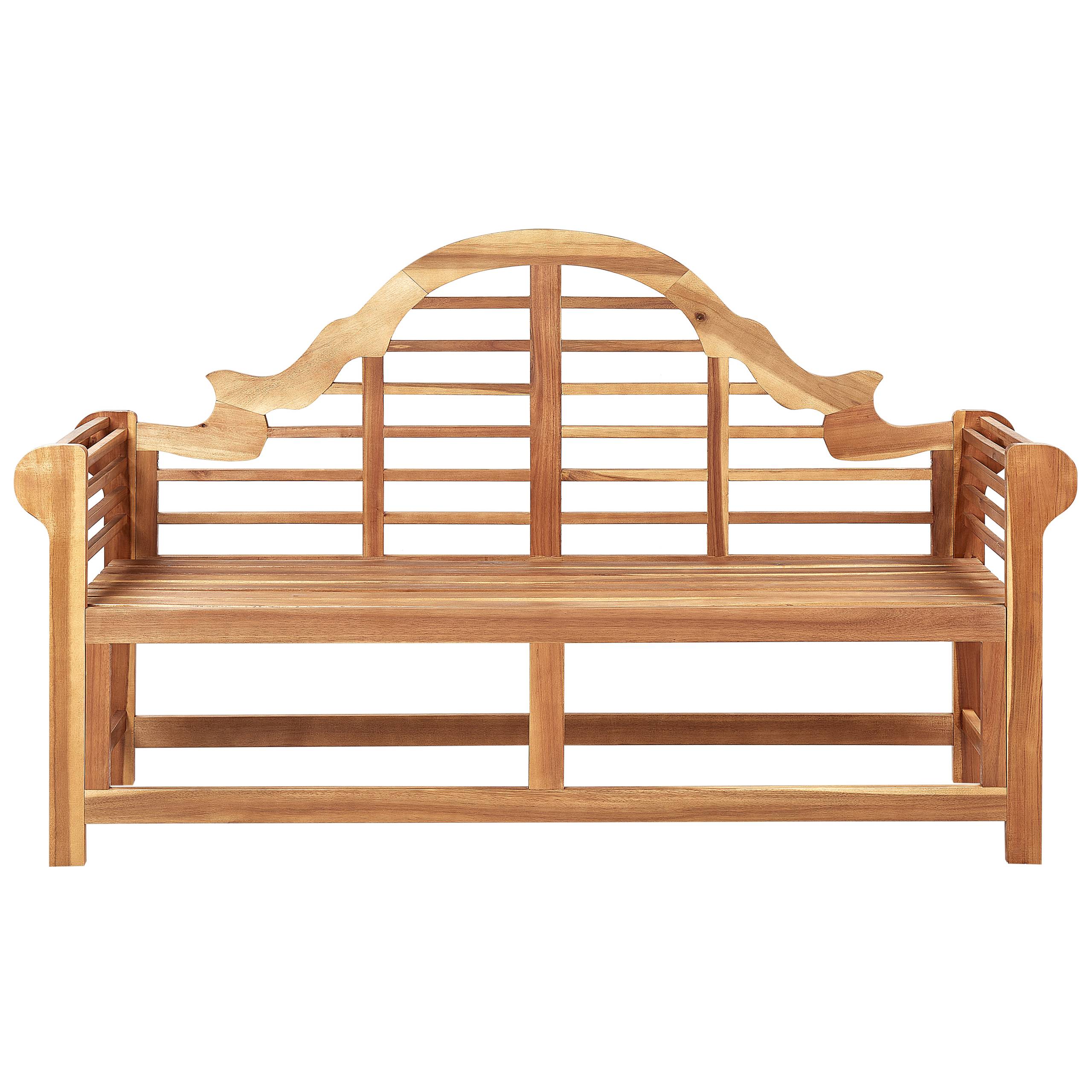 Beliani - Banc, 3 Personnes Acacia Marron clair MARLBORO - 180x60x108- Beliani - Image 1
