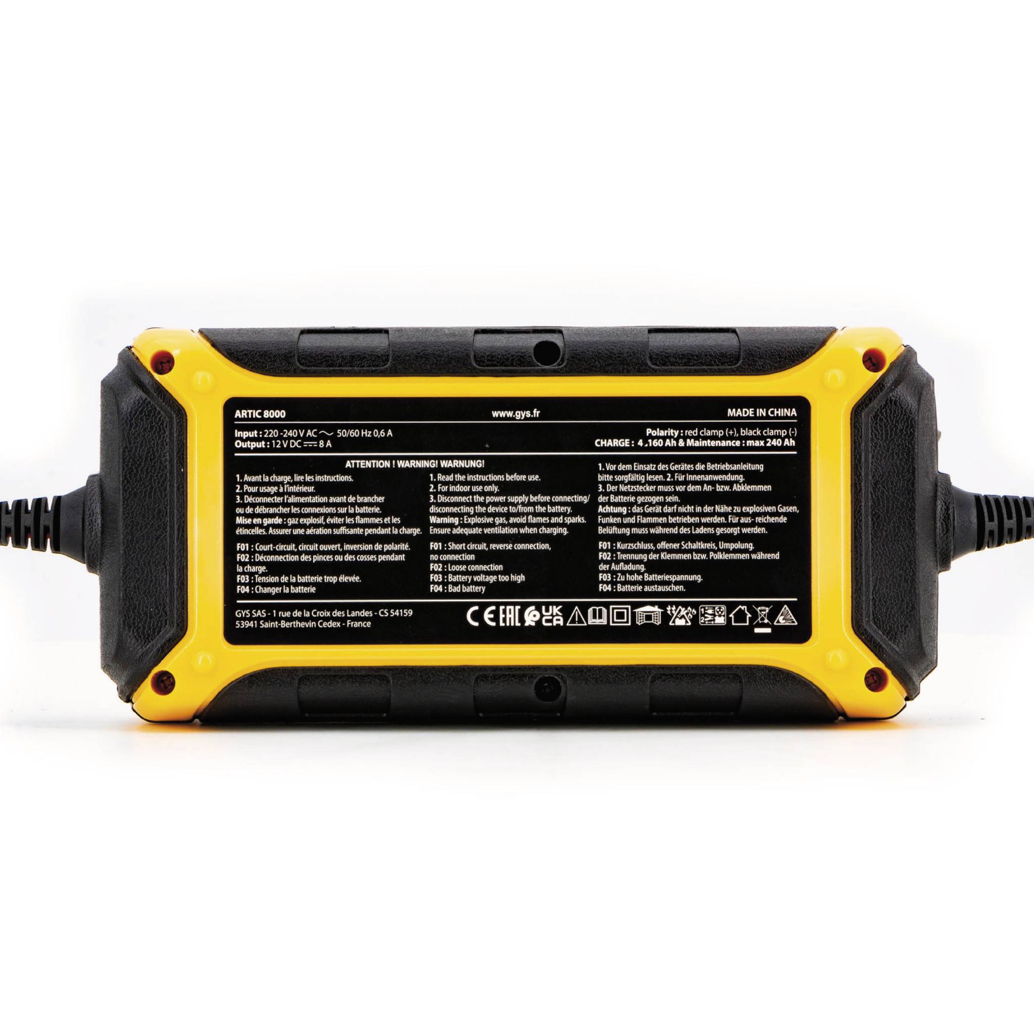 Chargeur ARTIC 8000 | 029590 - GYS - Image 5