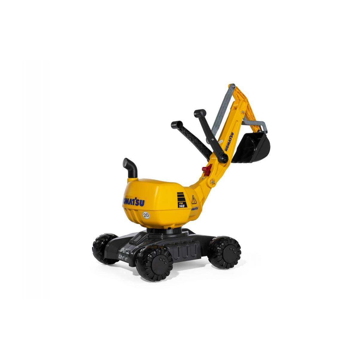 Pelleteuse Rolly Toys rollyDigger KOMATSU pour enfants de 3 à 5 ans - Image 3