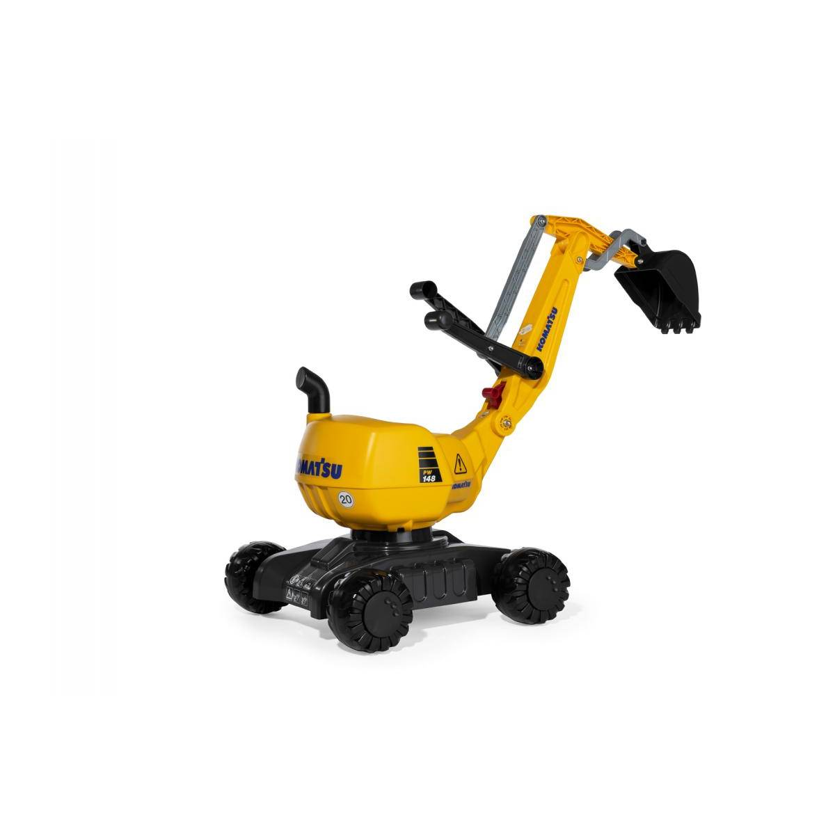 Pelleteuse Rolly Toys rollyDigger KOMATSU pour enfants de 3 à 5 ans - Image 2