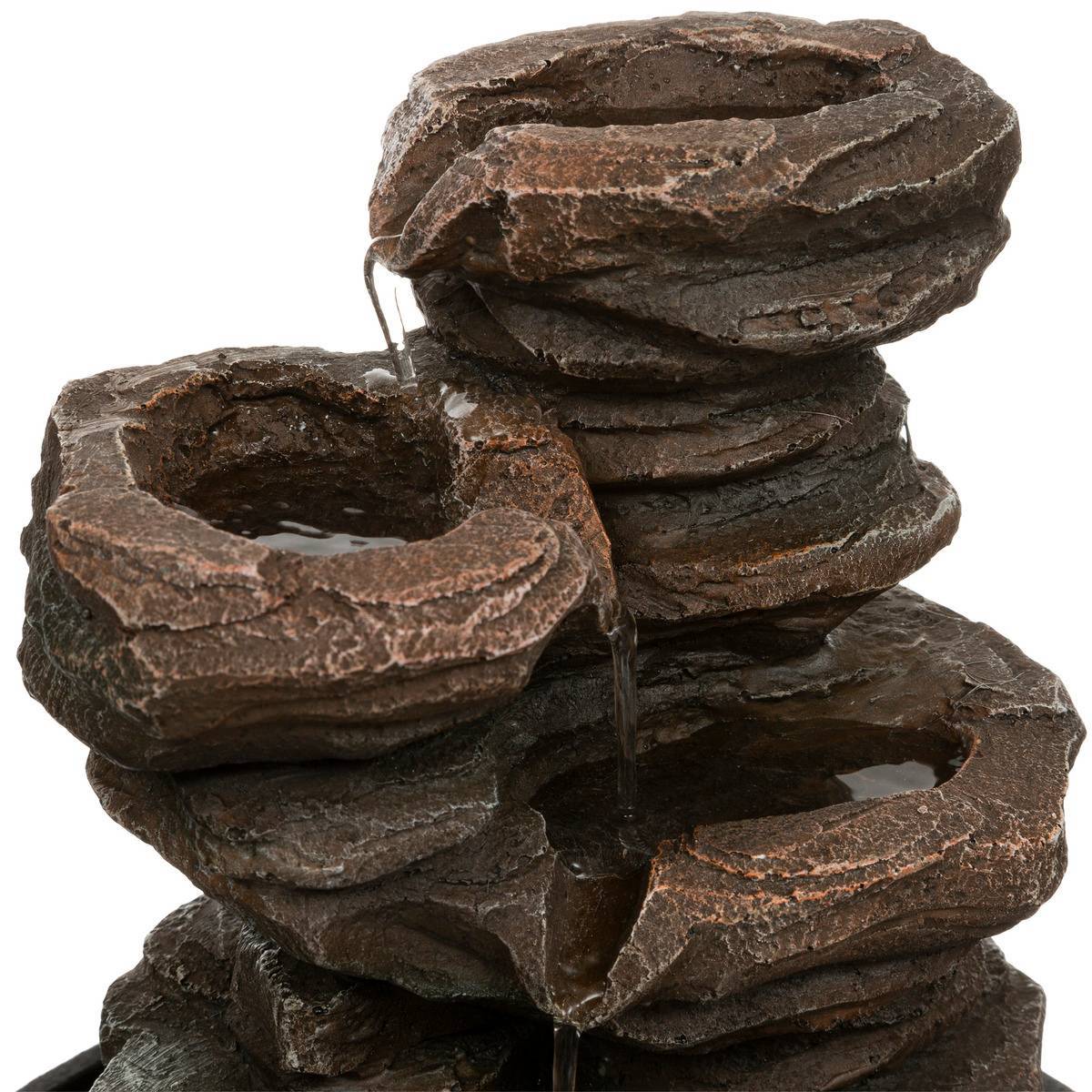 Atmosphera - Fontaine Sharmila H.22,5cm résine - Atmosphera Créateur d'intérieur - Image 5