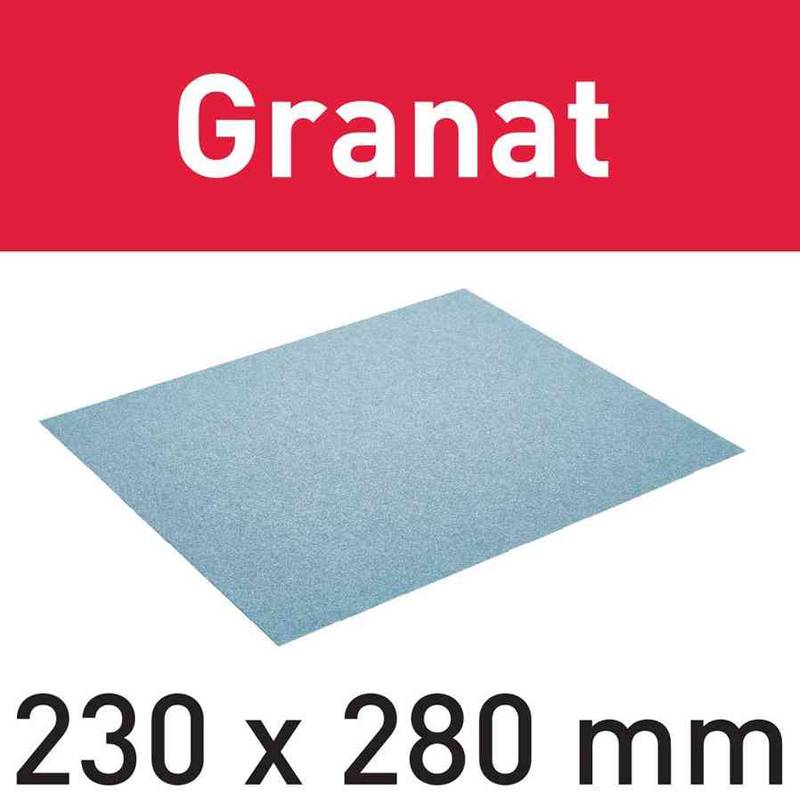 Abrasif GRANAT Manuel 230x280mm GR/10 P320 - FESTOOL - 201265 - Image 1
