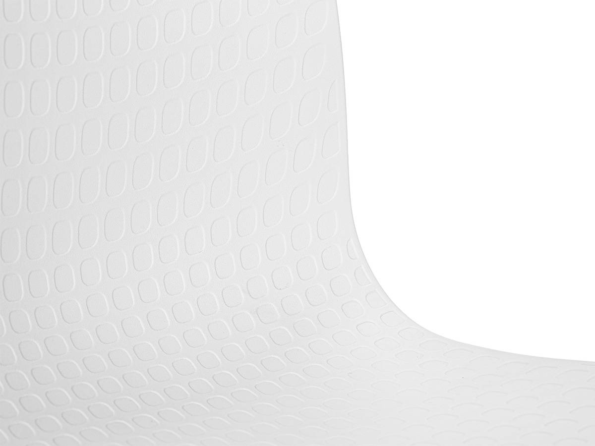 Table de jardin rectangulaire en aluminium blanc Corfou avec 4 chaises Corfou - 4 places - Jardiline - Image 7