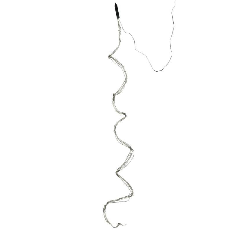 Guirlande luminaire argent avec 200 led blanches L2m - J-Line - Image 1