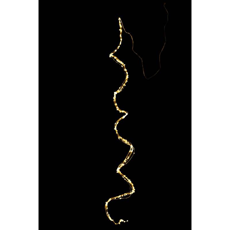 Guirlande luminaire argent avec 200 led blanches L2m - J-Line - Image 3
