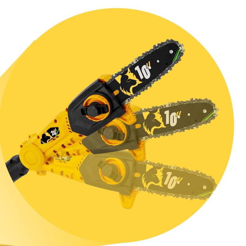 Garland - Élagueuse sans fil télescopique (batterie non incluse) Giraffe Keeper Garland 20V 290 F-V23 - Coloris - Jaune - Image 4