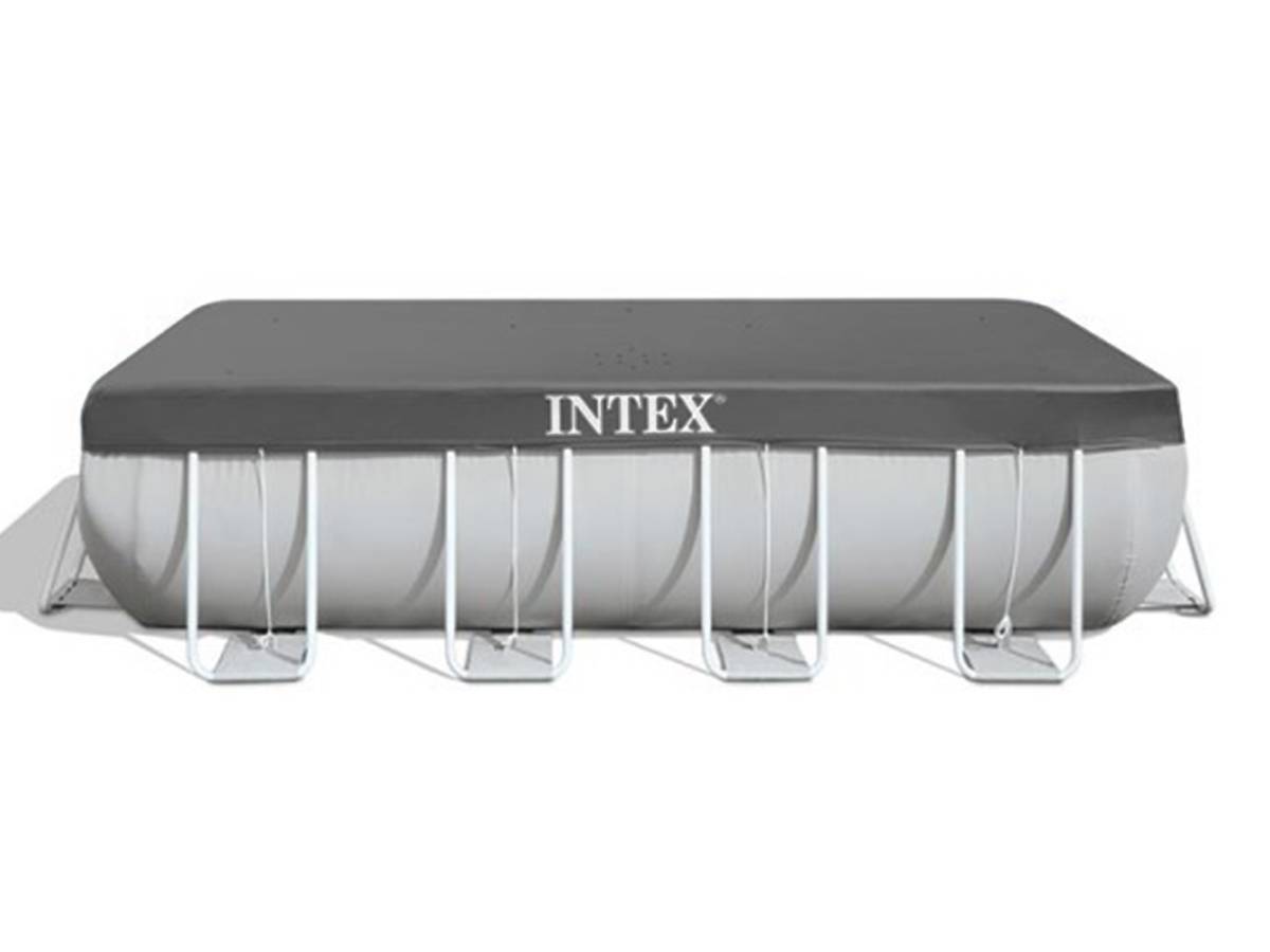 Bâche de protection pour piscine tubulaire rectangulaire 5,49 x 2,74 m - Intex - Image 2