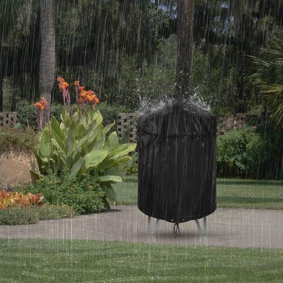 Housse pour barbecue -Housse de protection,Robuste - Tissu Oxford 210D - Résistante au vent - Résistante aux UV et aux déchirures(70 x 90 cm)-Lytech - Image 8