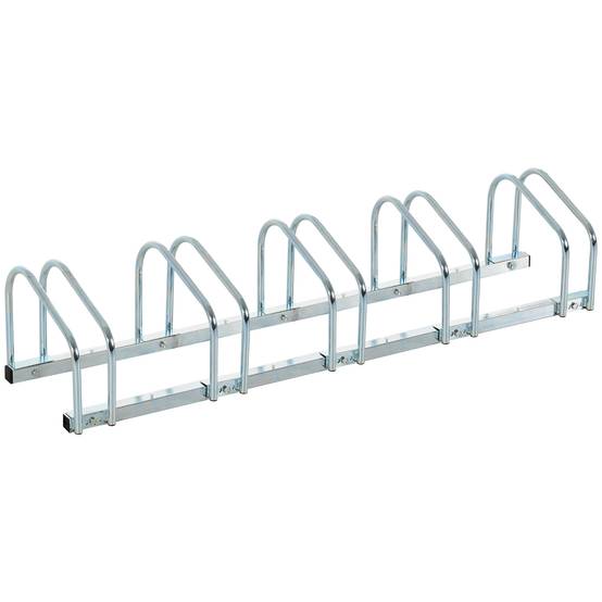 PANGIVO - Râtelier pour 5 vélos acier argent 145 x 33 x 27 cm - PANGIVO - Image 2