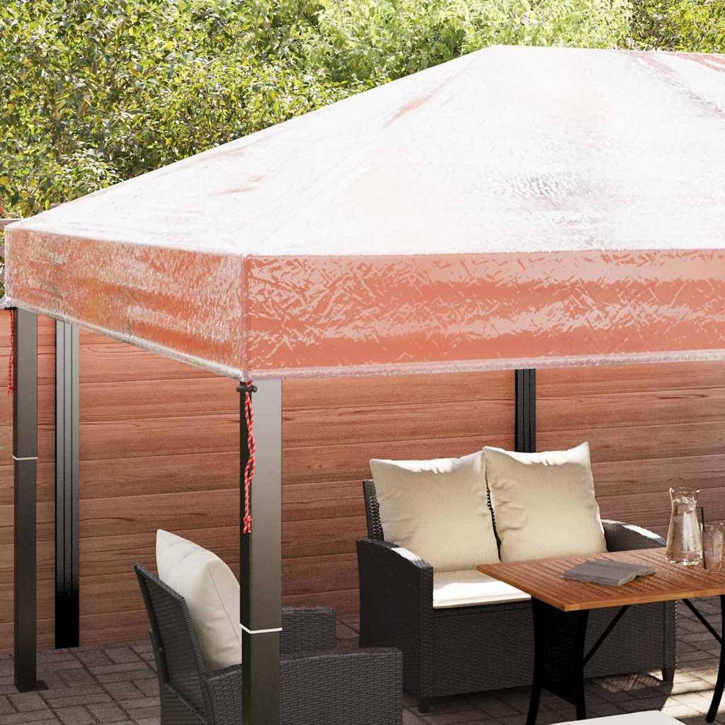 ComfortXL - Housse de Rechange PVC pour Pergola Imperméable et Anti-Gel 4x3 m Transparent - ComfortXL Outdoor Living - Image 4