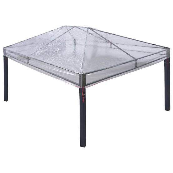 ComfortXL - Housse de Rechange PVC pour Pergola Imperméable et Anti-Gel 4x3 m Transparent - ComfortXL Outdoor Living - Image 2