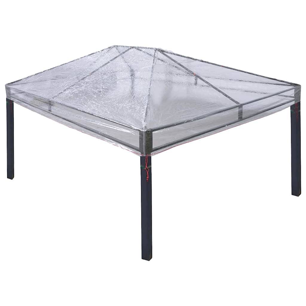 ComfortXL - Housse de Rechange PVC pour Pergola Imperméable et Anti-Gel 4x3 m Transparent - ComfortXL Outdoor Living - Image 2