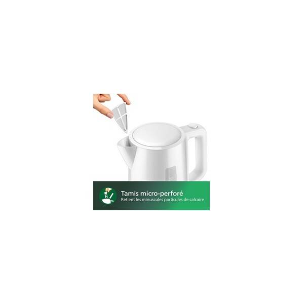Philips - Bouilloire sans fil 1.7l 2200w blanc HD9318/00 Philips - Image 5
