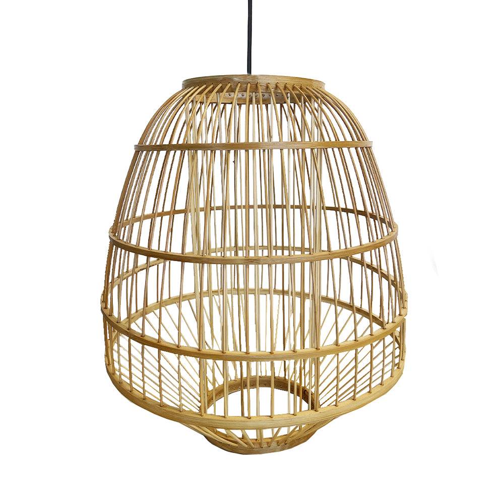 Lumisky - Suspension d'extérieur avec cable MYKONOS Beige Rotin 5m - Image 5