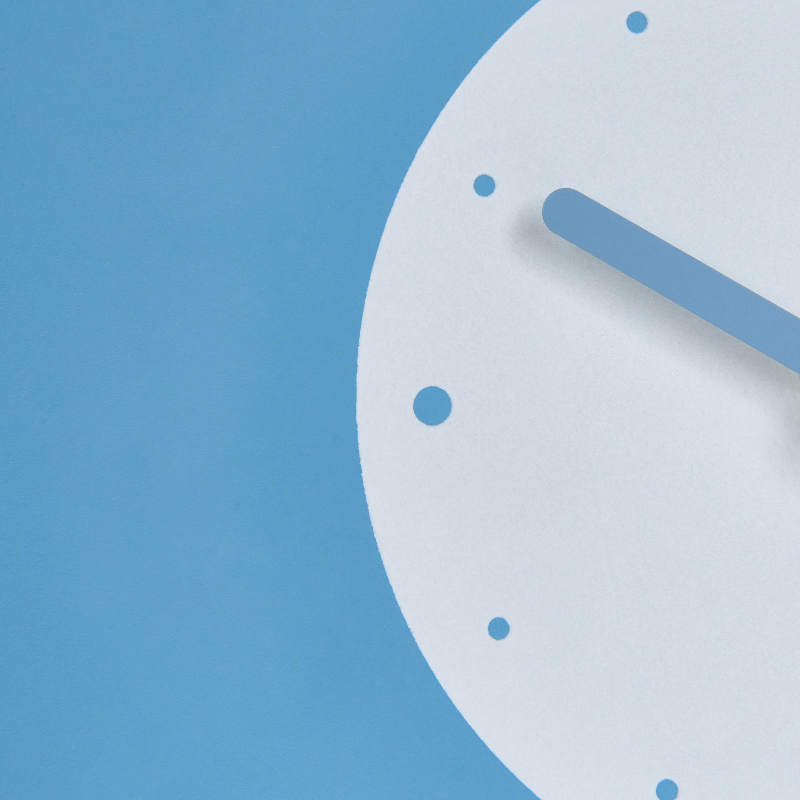 Beliani - Horloge murale Matière synthétique Bleu BONNEVAL - 24x9x41- Beliani - Image 8