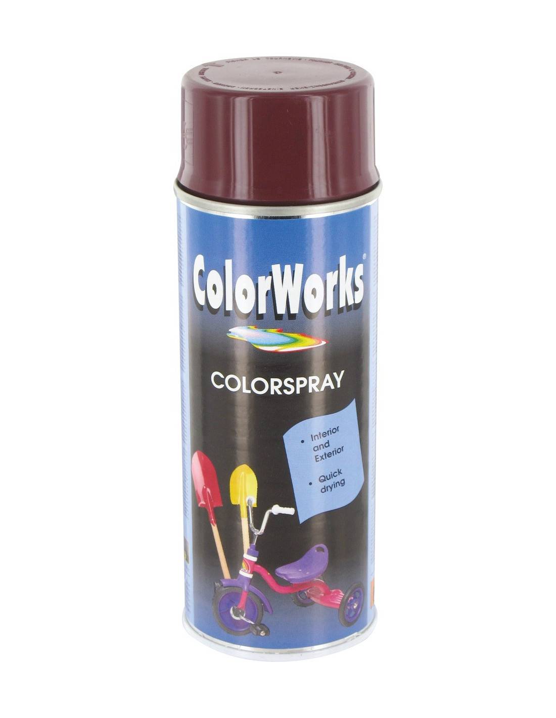 Peinture Aérosol Brun Rouge Ral 3005 Finition Durable Brun Rouge - Colorworks