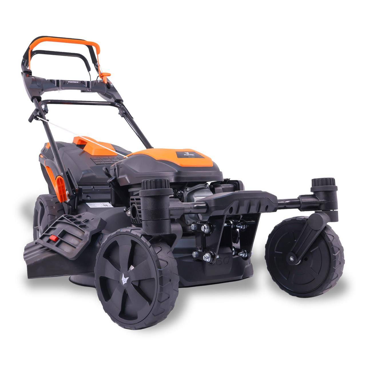Tondeuse à gazon thermique autotractée FUXTEC FX-RM5170agile – 51 cm – 170 cm³ – 60L – Roues pivotantes – Easy Clean – Mulching - Image 8