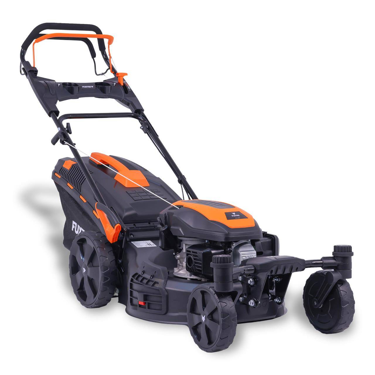 Tondeuse à gazon thermique autotractée FUXTEC FX-RM5170agile – 51 cm – 170 cm³ – 60L – Roues pivotantes – Easy Clean – Mulching - Image 9