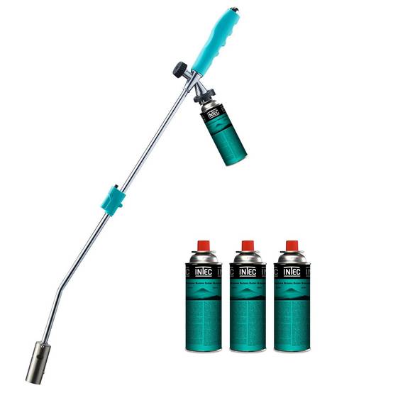 Désherbeur thermique Brule Herbes + 4 Cartouches de gaz 250g KZ GARDEN - Image 1