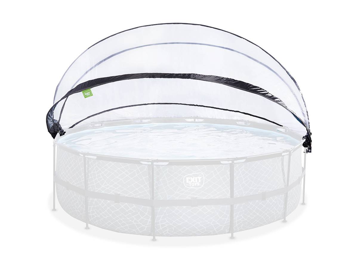 Exit Toys - Dôme pour piscine tubulaire ronde de Ø 4,75 à 4,95 m - Exit Toys - Image 1
